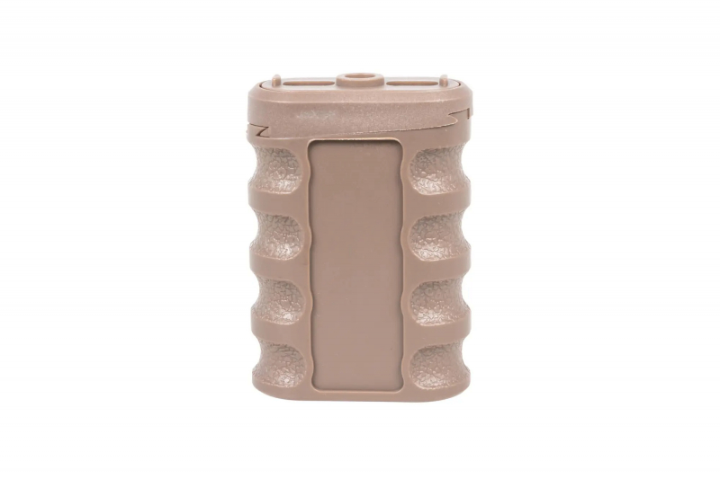 JJ Airsoft JA-1394 angled Frontgriff für M-LOK/Keymod rail (nylon) Tan – Ansicht 2