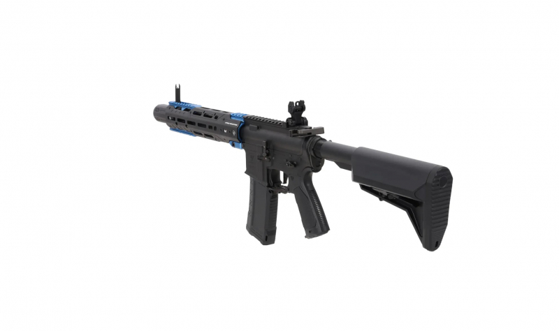 King Arms x Strike Industries Sentinel GRIDLOK® 11" Aster SE ETU /Blue – Schwarz/Blau 0,5 J AEG 6 mm BB