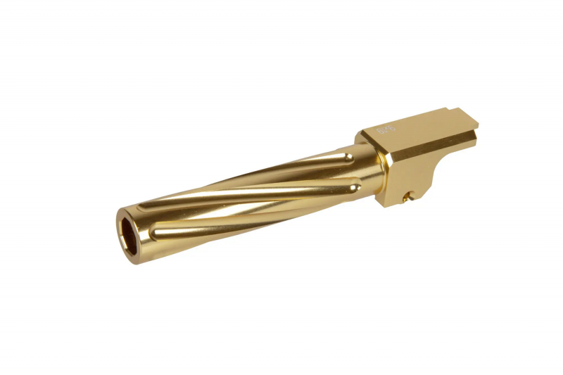 Nebo G19 gen4 Non-Recoiling Außenlauf - Gold – Ansicht 2