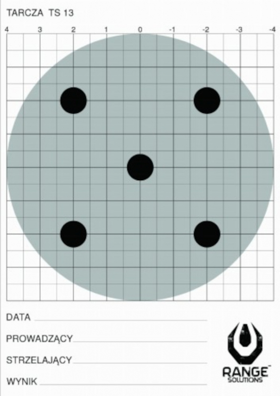 Range Solutions TS-13 Zielscheibe - 100 pieces