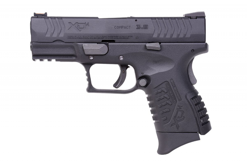 Springfield XDM Compact Schwarz 6 mm – Airsoft Gas Blow Back, ca. 0,72 J