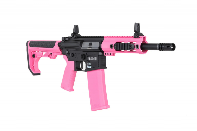 Specna Arms SA-F04-RL FLEX BLDC Light Ops Stock HAL ETU Gen.2 Airsoft Karabiner Pink