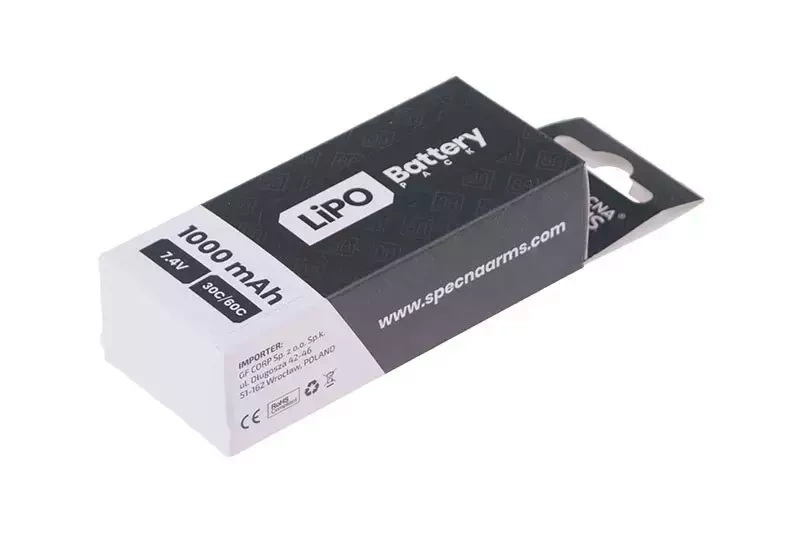 Specna Arms 7,4V 1000 mAh Li-Po 30/60C PEQ-Type Mini-Tamiya