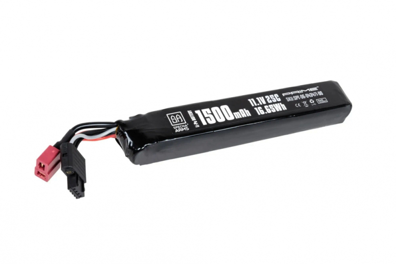 Specna Arms 11,1V 1500 mAh Li-Po 25C G-Tech T-Stecker (Deans)