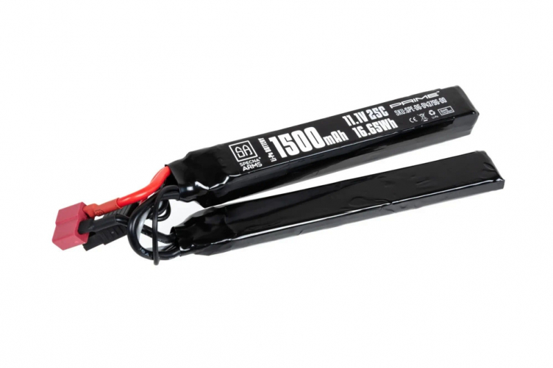 Specna Arms 11,1V 1500 mAh Li-Po 25C G-Tech 2+1-teilig T-Stecker (Deans)