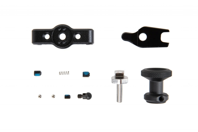 Enlarged Typ 2 TTI Airsoft reloading lever mit fire selector für AAP01 Schwarz