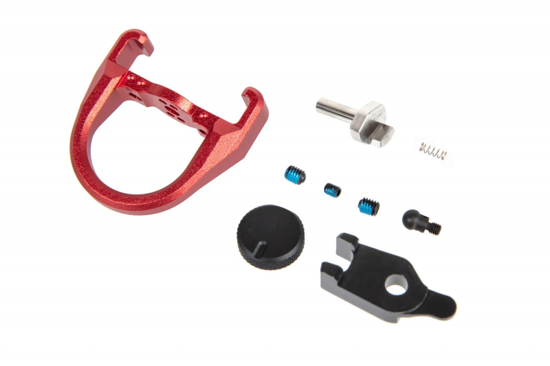 Ladehebel mit fire selector TTI Airsoft für AAP01 Rot