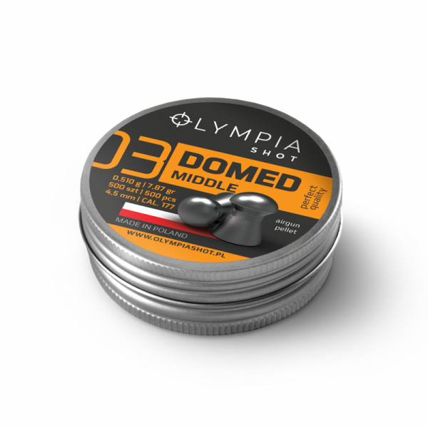 Domed Middle - Semi Dome Diabolos 4,5 mm 0,510g 500 Stück