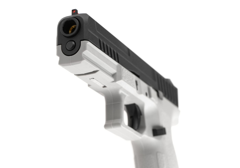 KJ Works KP-13 Metal Version GBB Airsoft Pistole Gas 6 mm BB – Grau –
