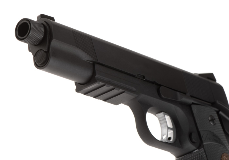 KJ Works M1911 MEU TBC Full Metal Airsoft GBB 6 mm BB – Schwarz –