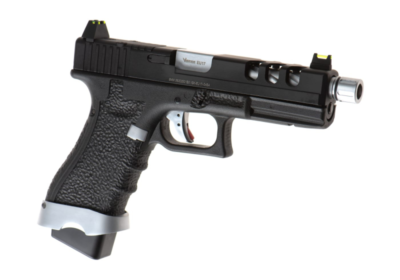 Vorsk EU7 Vented GBB Airsoft Pistole Gas 6 mm BB – Schwarz –