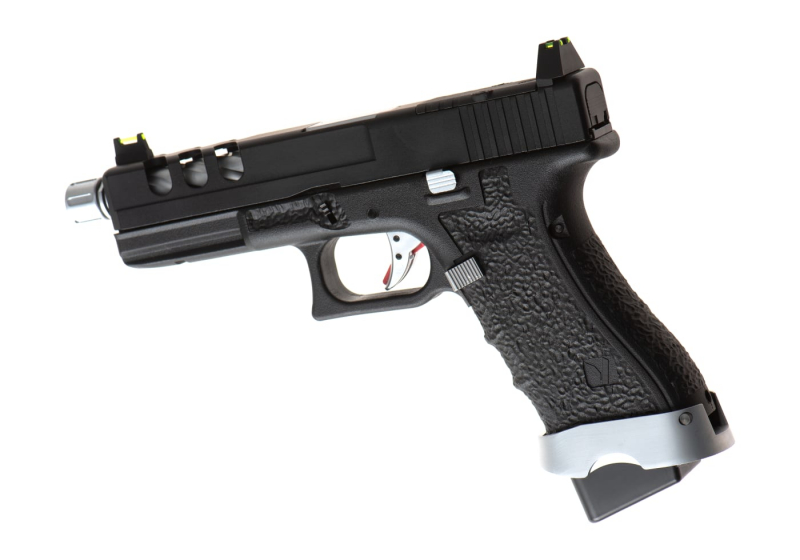 Vorsk EU7 Vented GBB Airsoft Pistole Gas 6 mm BB – Schwarz –