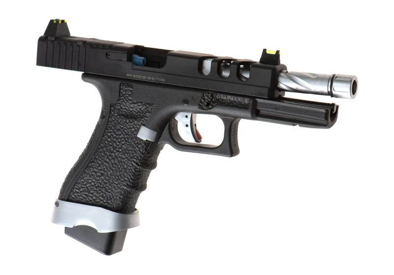 Vorsk EU7 Vented GBB Airsoft Pistole Gas 6 mm BB – Schwarz –