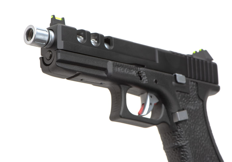 Vorsk EU7 Vented GBB Airsoft Pistole Gas 6 mm BB – Schwarz –