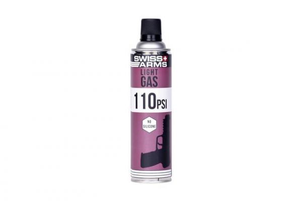 Swiss Arms Light Gas 450 ml, silikonfrei 110 PSI