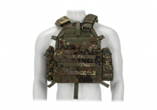 Invader Gear 6094A-RS Plate Carrier - Flecktarn