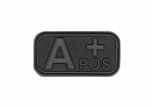 JTG Bloodtype Rubber Patch A Pos - Blackops