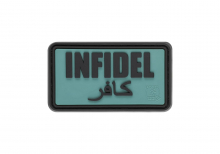 JTG Infidel Rubber Patch - Foliage Green