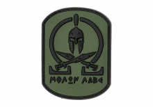 JTG Molon Labe Rubber Patch - Forest