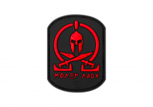 JTG Molon Labe Rubber Patch - Blackmedic