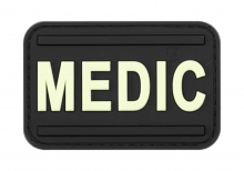 JTG Medic Rubber Patch - Glow