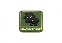 JTG Little Black Sheep Rubber Patch - Forest