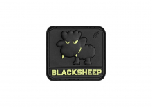 JTG Little Black Sheep Rubber Patch - Glow