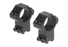 Leapers 30mm Airgun Mount Ring High – Schwarz