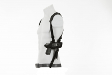 Frontline Fast-Draw Soulder Holster Double Mag for Glock 17 – Schwarz
