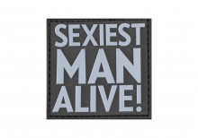 JTG Sexiest Man Alive Rubber Patch - SWAT
