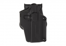 Amomax Universal Paddle Holster – Schwarz
