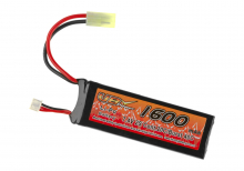 7,4V 1600 mAh Li-Po 20C Mini Type (8,5 x 3,3 x 0,7 cm)