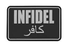 JTG Infidel Large Rubber Patch - SWAT