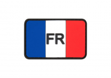 JTG France Flag Rubber Patch - Multicolor