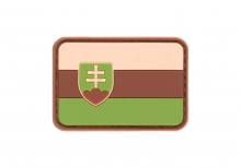 JTG Slovakia Flag Rubber Patch - Grün