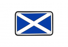 JTG Scotland Flag Rubber Patch - Multicolor