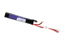 7,4V 1300 mAh Li-Po 20C Twin Type T-Plug (12,5 x 1 x 2 cm)
