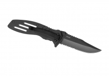 Smith & Wesson Extreme Ops SWA24S Serrated Folder – Schwarz