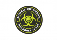 JTG Zombie Outbreak Rubber Patch - Grün