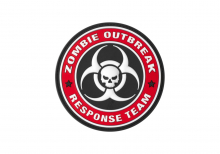 JTG Zombie Outbreak Rubber Patch - Blackmedic