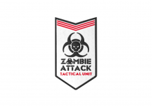 JTG Zombie Attack Rubber Patch - Weiß