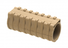 Manta 1 Inch Vertical Grip Sleeve – Dark Earth