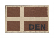 Clawgear Denmark Flag Patch - Desert