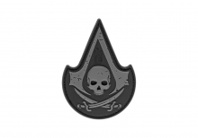 JTG Assassin Skull Rubber Patch - SWAT