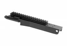 Classic Army M249 Metal Feed Cover with Rail – Schwarz