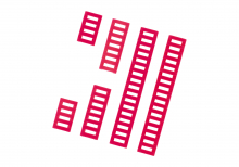 FMA Soft Rail Cover Kit – Pink