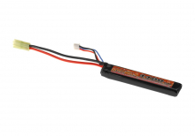 7,4V 1100 mAh Li-Po 20C Stock Tube Type (23,5 x 1,9 x 1 cm)