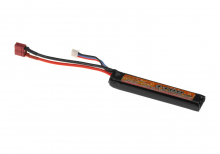 7,4V 1100 mAh Li-Po 20C Stock Tube Type T-Plug (22 x 1,8 x 1 cm)