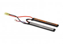 7,4V 1300 mAh Li-Po 20C Twin Type (11,5 x 2 x 1,2 cm)