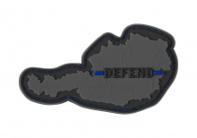 JTG Defend Austria Rubber Patch - Multicolor